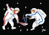 Cartoon: Olimpic torch in the Space (small) by tunin-s tagged torch