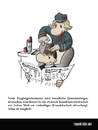 Cartoon: Quereinsteiger (small) by Carlo Büchner tagged flugbegleiterinnen,flugzeug,airline,beruf,quereinsteiger,friseurinnen,haarschnitt,fluggast,kunde,service,carlo,büchner,arts