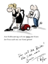 Cartoon: Weltfrauentag 2013 (small) by Carlo Büchner tagged weltfrauentag,2013,frauen,männer,glückwunsch,respekt,liebe,rücksicht,anerkennung,sex,sexismus