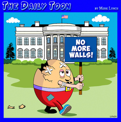 Cartoon: Humpty Trumpy (medium) by toons tagged trump,build,the,wall,illegal,immigrants,mexican,humpty,dumpty,trump,build,the,wall,illegal,immigrants,mexican,humpty,dumpty