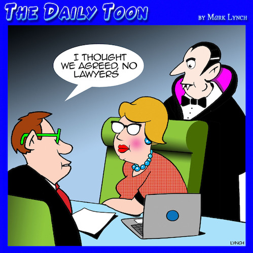 Cartoon: Lawyers (medium) by toons tagged lawyer,bloodsucker,vampires,lawyer,bloodsucker,vampires