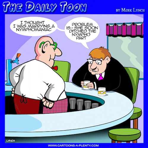 Cartoon: Nymphomaniac (medium) by toons tagged nymphomaniacs,nymphos,addiction,addict,nymphomaniacs,nymphos,sex,addiction,addict