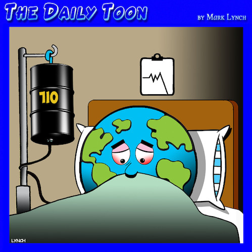 Cartoon: Oil dependence (medium) by toons tagged big,oil,big,oil