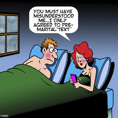Cartoon: Pre marital sex (medium) by toons tagged texting,pre,marital,one,night,stand,texting,pre,marital,sex,one,night,stand