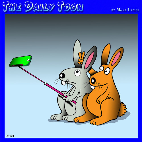 Cartoon: Rabbit ears (medium) by toons tagged selfies,rabbit,ears,rabbits,smart,phone,camera,selfies,rabbit,ears,rabbits,smart,phone,camera