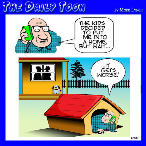 Cartoon: Retirement homes (medium) by toons tagged old,age,pensioners,retirement,old,age,pensioners,retirement
