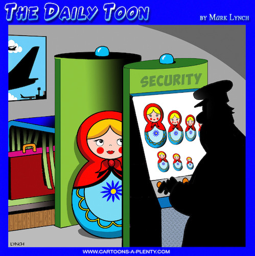 Cartoon: Russian doll (medium) by toons tagged airport,security,russian,dolls,illegal,immigration,airport,security,russian,dolls,illegal,immigration