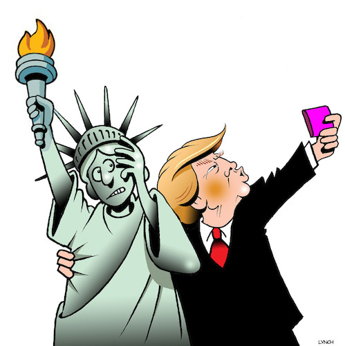 Trump selfie