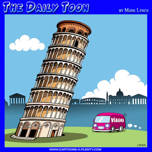 Cartoon: Viagra (medium) by toons tagged sexual,stimulant,pisa,sexual,stimulant,pisa,viagra