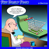 Cartoon: Abandonment (small) by toons tagged shopping,trolleys,abandonment,issues