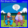 Cartoon: Ageing population (small) by toons tagged pensioners,ageing,old,worrying
