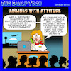 Cartoon: Airlines (small) by toons tagged check,in,counter,anxiety,air,travel