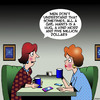 Cartoon: All a woman wants (small) by toons tagged women,million,dollars,hugs,wealth,affection