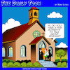 Cartoon: Atheists (small) by toons tagged atheism,jehovahs,witnesses,mormans