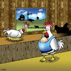 Cartoon: baby Bjorn (small) by toons tagged motherhood babies chickens eggs farming farms baby bjorn prams pre natal pregnant chicks seat