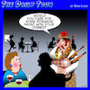 Cartoon: Bagpipes (small) by toons tagged bagpipes,romantic,music,scotland