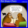 Cartoon: Bears (small) by toons tagged bears,hibernation,one,night,stand