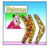 Cartoon: boomerang returns (small) by toons tagged sales,boomerangs,complaints,