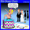 Cartoon: Bucks Party cartoon (small) by toons tagged wedding cake stripper pole dancer bucks party burlesque