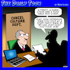 Cartoon: Cancel culture (small) by toons tagged canceling,culture,staff,party,jokes