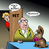 Cartoon: Chocolate bunny (small) by toons tagged easter,bunny,chocolate,rabbit,vet