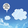 Cartoon: Cloud storage (small) by toons tagged cloud,storage,data,clouds,when,grow,up,types,offline