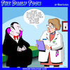 Cartoon: Count Dracula (small) by toons tagged blood,types,test,dracula