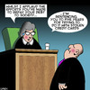 Cartoon: Credit card fraud (small) by toons tagged credit,cards,female,judge,stolen,jail,prisoner,debt,to,society
