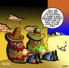 Cartoon: Donald Trumps wall (small) by toons tagged donald trump mexican wall siesta the mexico