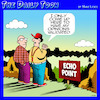 Cartoon: Echo point (small) by toons tagged right,wing,views,extremist,opinions,conspiracy,theories