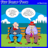 Cartoon: Elderly (small) by toons tagged pensioners,old,age,growing,retired,men