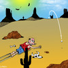 Cartoon: Fore (small) by toons tagged golf,golfers,desert,sport