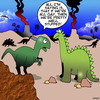 Cartoon: Gay Dinosaurs (small) by toons tagged dinosaurs,prehistoric,history,gay,same,sex,marriage,animal,behaviour,extinction,endangered,species