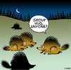 Cartoon: group hug (small) by toons tagged group,hug,hedgehogs,animals,love