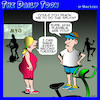 Cartoon: Gym (small) by toons tagged splits,exercise,gymnasium,flexible,stretching