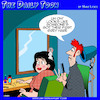 Cartoon: Hairdresser (small) by toons tagged hares,perm,womans,hairdresser,grey,hairs