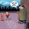 Cartoon: Hopscotch (small) by toons tagged hopscotch,drunkard,children,playing,scotch,whisky,alcohol
