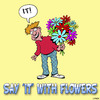 Cartoon: It (small) by toons tagged valentines,day,flowers,fauna