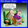 Cartoon: Latest app (small) by toons tagged old,age,alzheimers,forgetfulness,pensioner,apps