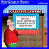 Cartoon: Lawyers (small) by toons tagged lawyer,corruption,fees