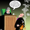 Cartoon: Liar liar (small) by toons tagged pants,on,fire,liar,judge,defendant,courtroom,justice,untruth,alternative,facts
