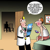 Cartoon: Medical diagnosis (small) by toons tagged google,search,medical,degree,amateur,doctor,health