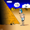 Cartoon: Mice (small) by toons tagged pyramids,pharoh,egyptians,egypt,mouse,mice,egyptology,rodents,rats,pests,ancient