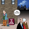 Cartoon: no class (small) by toons tagged teachers,beggers,education,classrooms,students