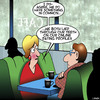 Cartoon: Online profile (small) by toons tagged online,profile,lying,on,resume,first,date,avatar