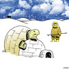 Cartoon: oops (small) by toons tagged tortise,igloo,eskimo,turtle