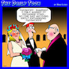 Cartoon: Password exchange (small) by toons tagged wedding,password,exchange,exchanging,vows