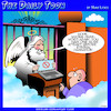 Cartoon: Passwords (small) by toons tagged usernames,eternal,damnation,password