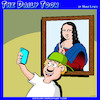 Cartoon: Photo bomb (small) by toons tagged mona,lisa,photo,bombing,selfies