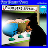 Cartoon: Plumbers (small) by toons tagged fashion,plumbers,workwear,clothes